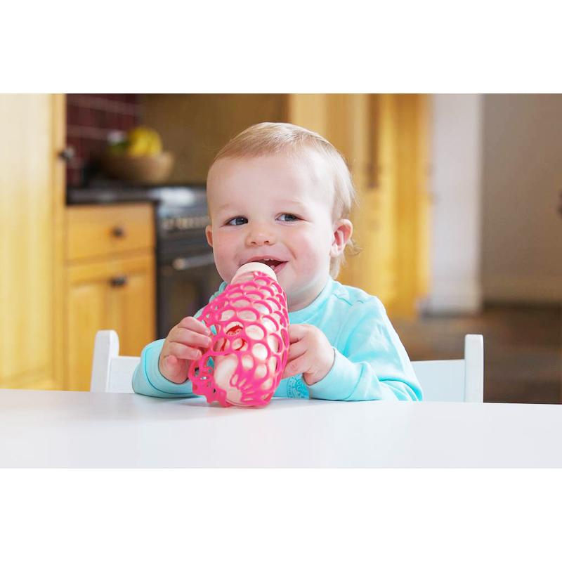 コグニキッズ COGNIKIDS 哺乳瓶用ハニカムカバー スカイブルー 哺乳
