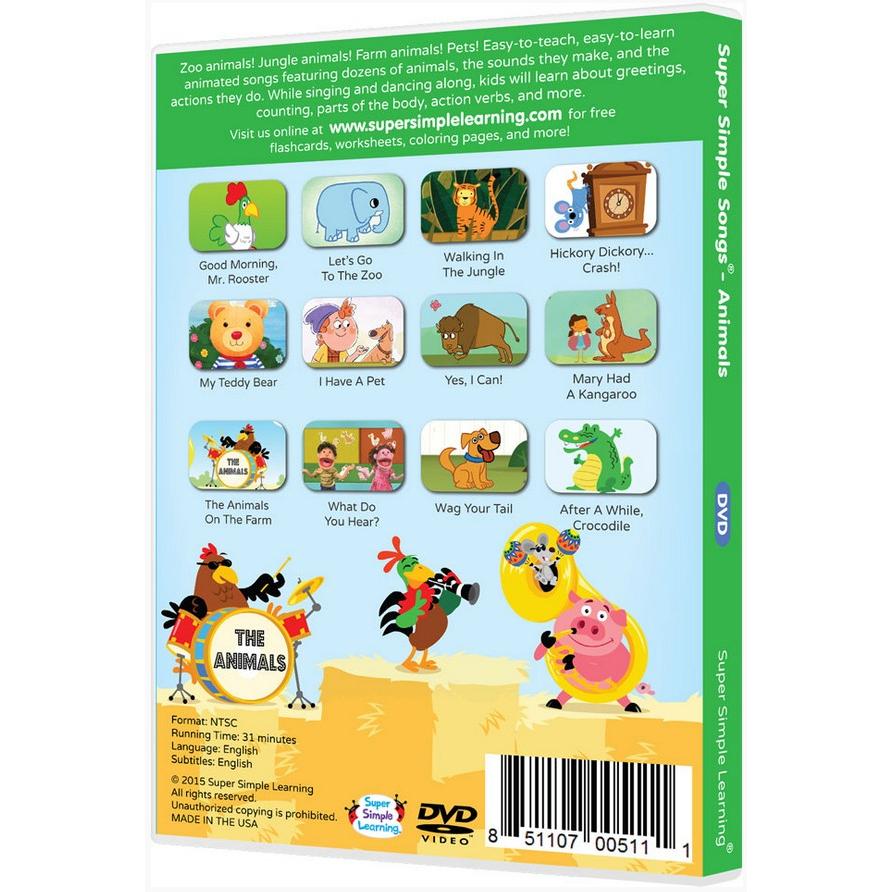 Super Simple Songs スーパー・シンプル・ソングス Animals Super Simple Songs スーパー・シンプル・ソングス Animals