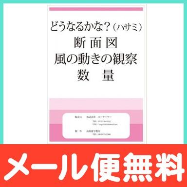 スマイルキッズ どうなるかな? ハサミ 断面図 風の動きの観察 数量