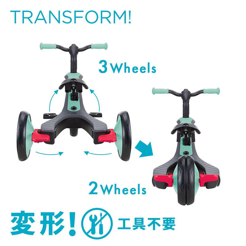 GLOBBER グロッバー エクスプローラー トライク 4in1 ベビーカーJP PKG