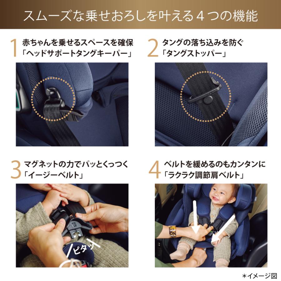 Amazon | Aprica(アップリカ) チャイルドシート ISOFIX固定 フラディア 