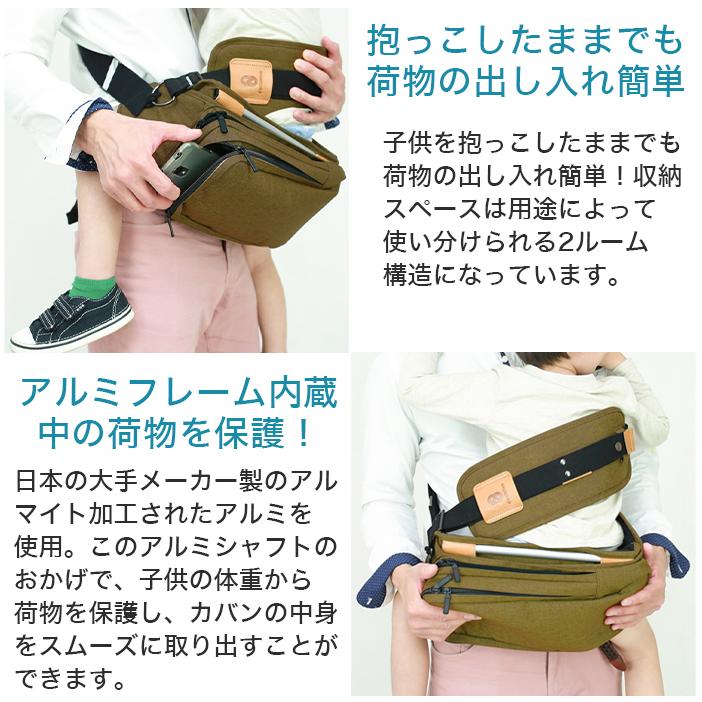 ボディバッグ ダッコリーノ ベーシック ミリタリーナイロン daccolino