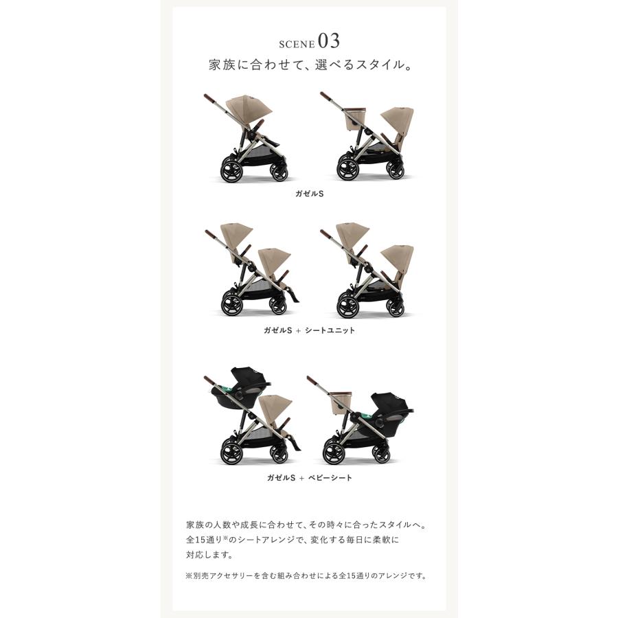 サイベックス（CYBEX） ガゼルS + クラウド T i-size + カーシート