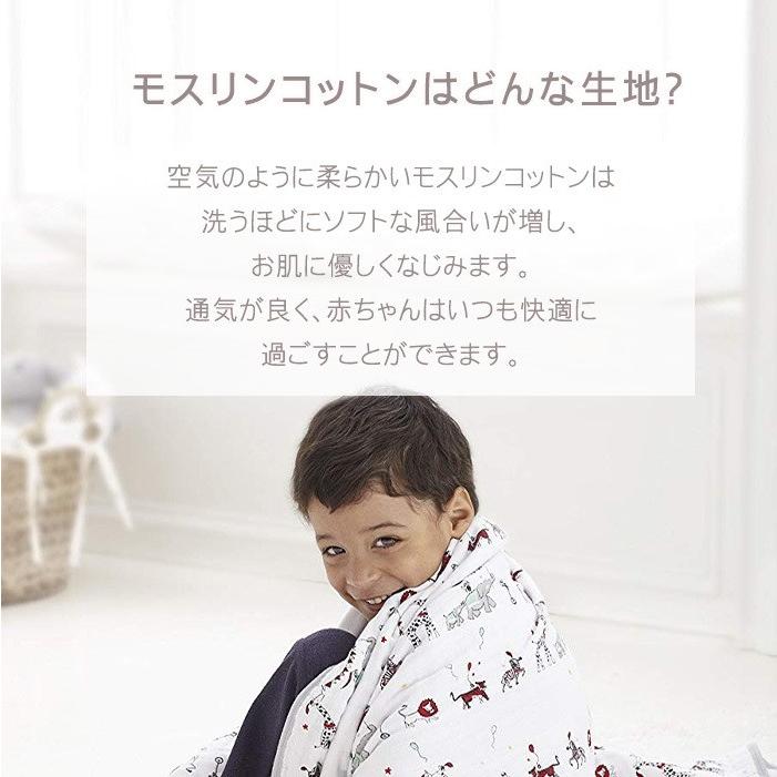 エイデンアンドアネイ aden+anais ミニ ドリーム ブランケット ガーゼ