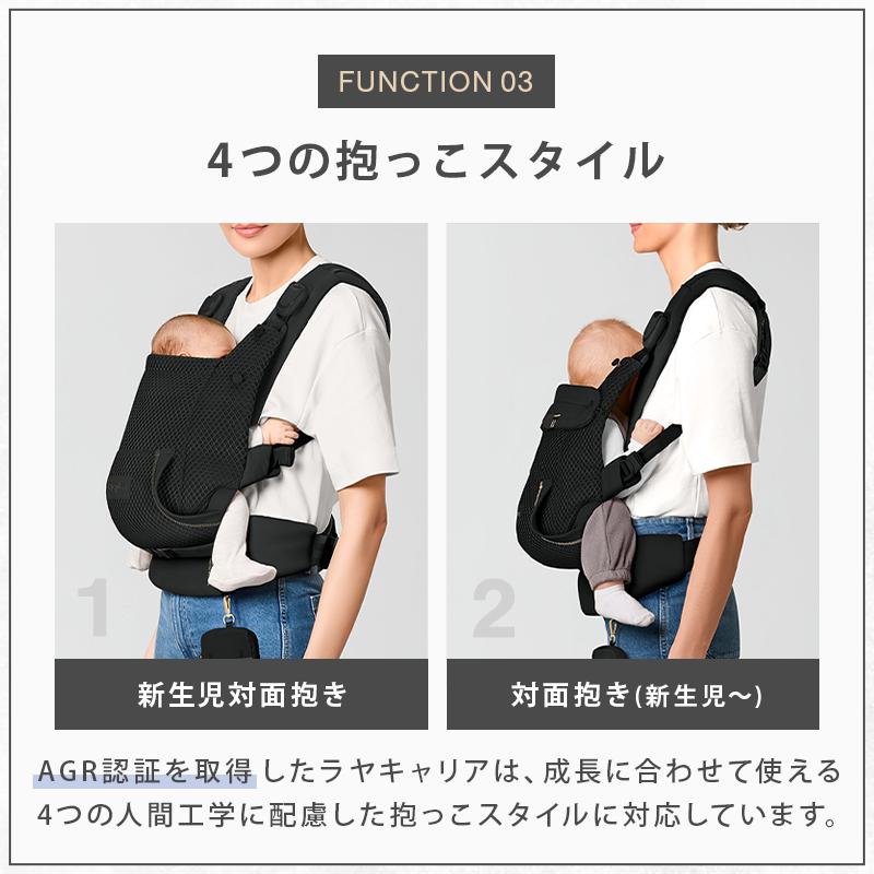 サイベックス（CYBEX） 抱っこ紐 ラヤ キャリア 新生児 3歳 メッシュ