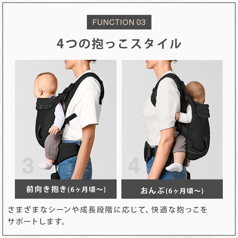 サイベックス（CYBEX） 抱っこ紐 ラヤ キャリア 新生児 3歳 メッシュ
