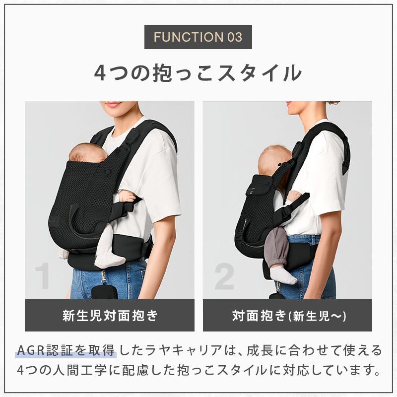 サイベックス（CYBEX） 抱っこ紐 ラヤ キャリア 新生児 メッシュ