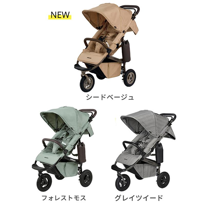 エアバギー COCOプレミア シーミントベビーカー 付属品多数 AIRBUGGY（エアバギー） レビュー特典あり ベビーカー 新生児 A型 ココ