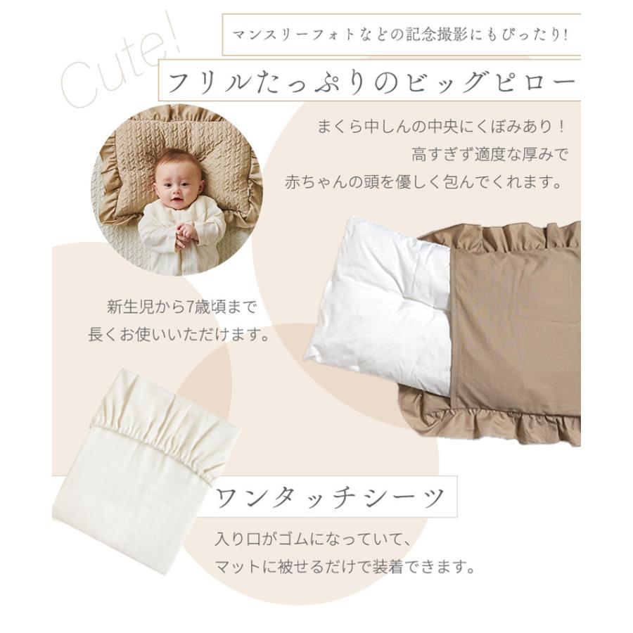 Hoppetta minori ホッペッタ ベビー布団 ミニサイズスタンダードセット ベビー 赤ちゃん 寝具 お昼寝布団 ふとん 出産準備 出産祝い ギフト_2