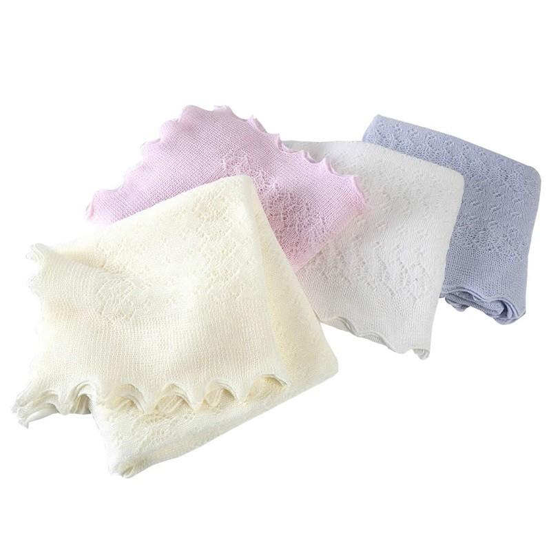 G.H.HURT＆SON ジーエイチハートアンドサン Soft Lacy Baby Shawl