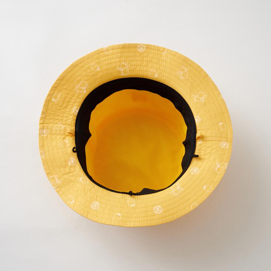 ルージュモン・ハット❤️ロロピアーナ❤️新品未使用タグ付き 6×6 サンハット レモンイエロー 54cm ベビー キッズ 帽子 ハット