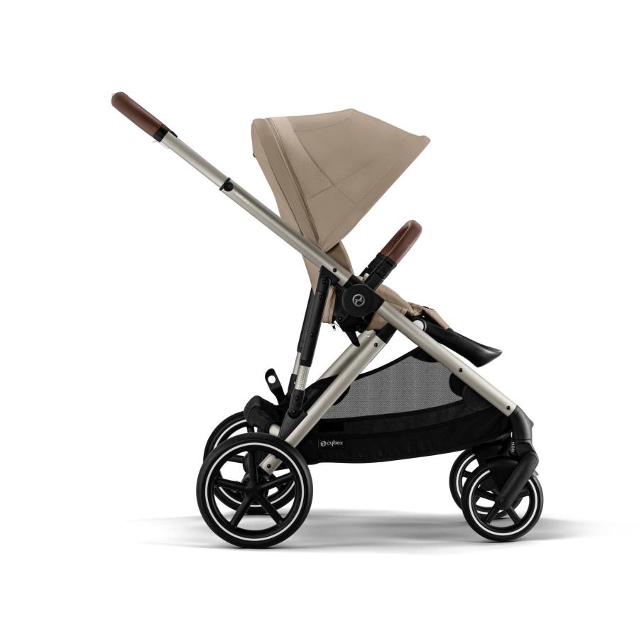 ⭐︎cybex ガゼルS 双子 年子アーモンドベージュ サイベックス（CYBEX） ガゼルS アーモンドベージュ A型 両対面 2年