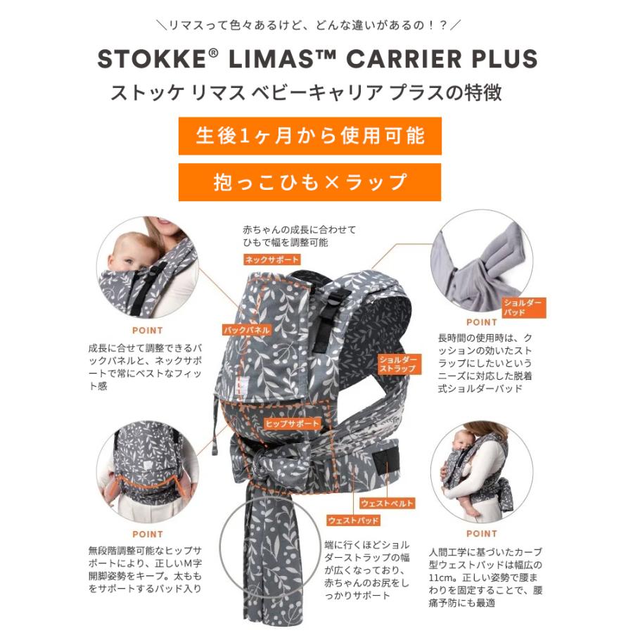 STOKKE（ストッケ） リマス ベビーキャリア プラス ヴァレリアン