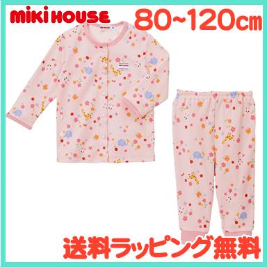み*ん様 ひ*み様 新品未使用　訳あり　マタノアツコ　うさぎ　フリースパジャマ ミキハウス mikihouse 長袖パジャマ うさこ ピンク 11-7302-383 80cm