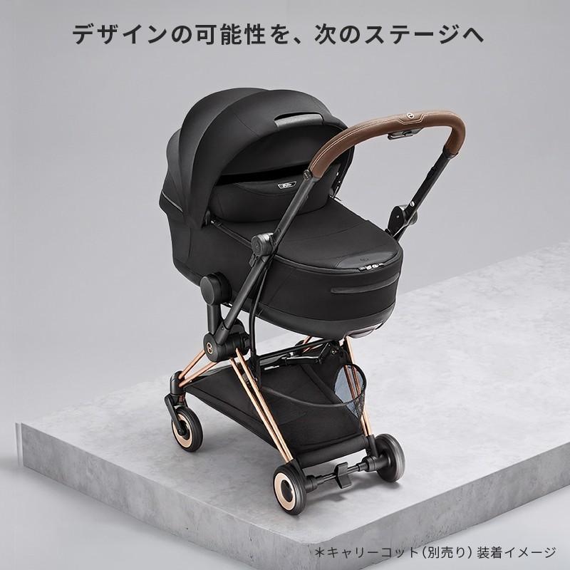 cybex COYA Style サイベックス コヤ スタイル ローズゴールド X ココナッツブラウン A型ベビーカー 最新 ベビーカー 1ヶ月 折り畳み cybex COYA Style 出産準備の画像