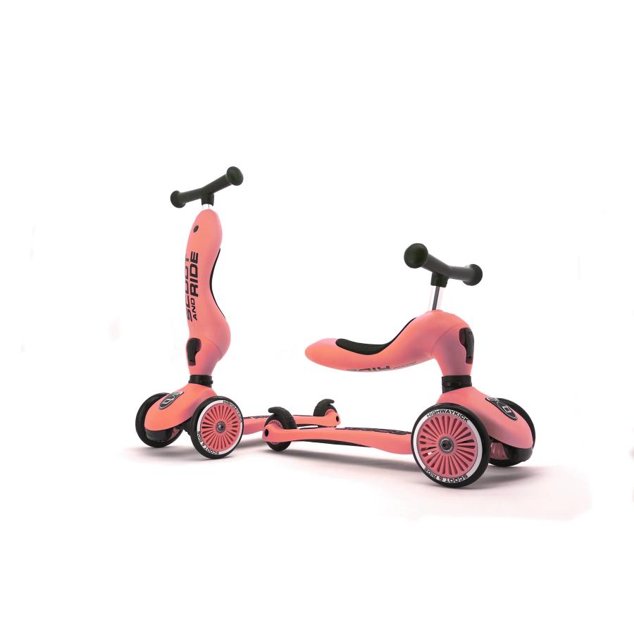 Scoot＆Ride スクート＆ライド ハイウェイキック 1 ピーチ キッズスクーター キックボード｜natural-living｜03