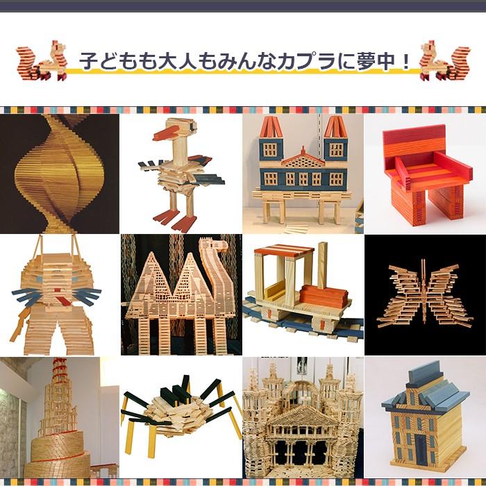 KAPLA カプラ デザインブック 青 上級者向け 建物と動物｜natural-living｜12