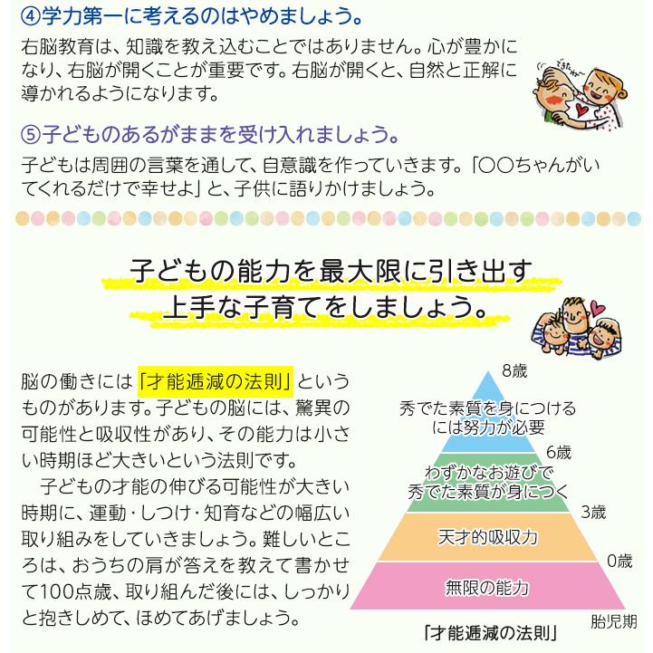 七田式 知力ドリル みぎのう 3歳〜4歳 ドリル 右脳 おべんきょう 知育