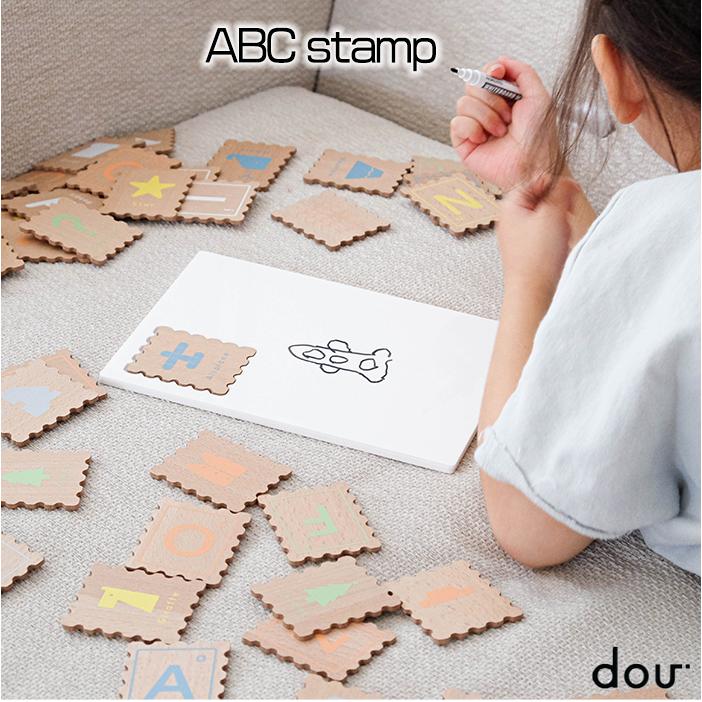 dou ドゥ ABC stamp アルファベット カード 知育玩具 出産祝い｜natural-living｜06