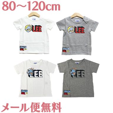 Lee×ドラゴンボール Tシャツ 赤ロゴ 黒ロゴ ホワイト グレー 80 100