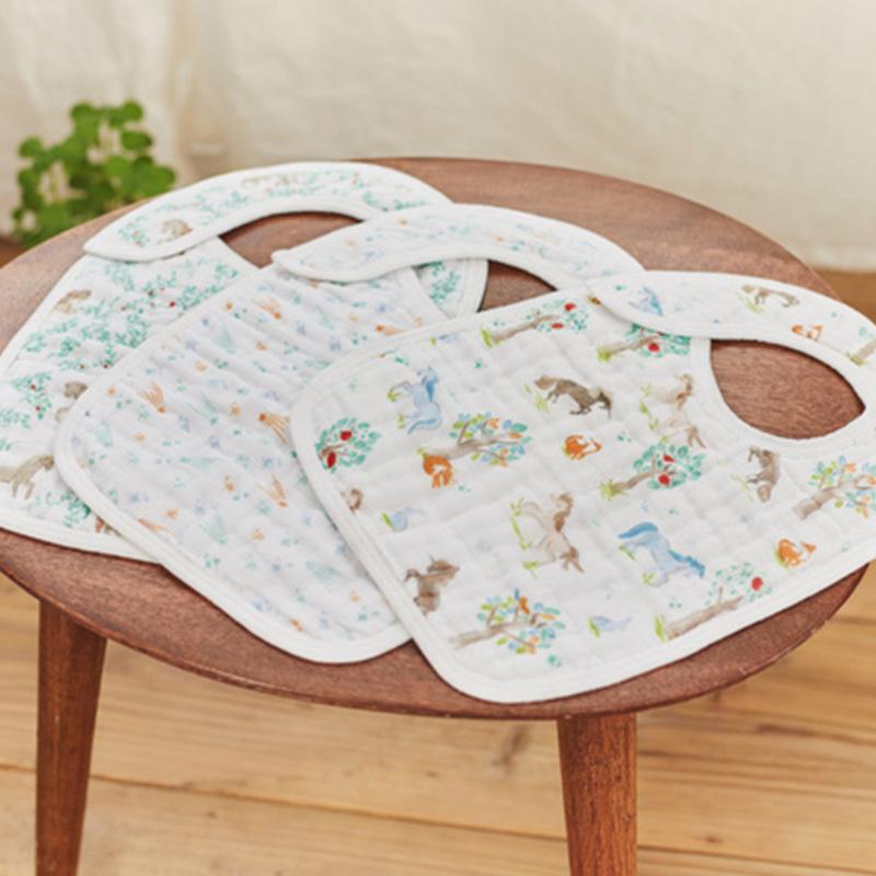 エイデンアンドアネイ aden+anais モスリン オーガニック スナップ付きビブ よだれかけ 3枚入り ビブ よだれかけ 出産準備 出産祝い ギフト 赤ちゃん 簡単ケア |  | 22