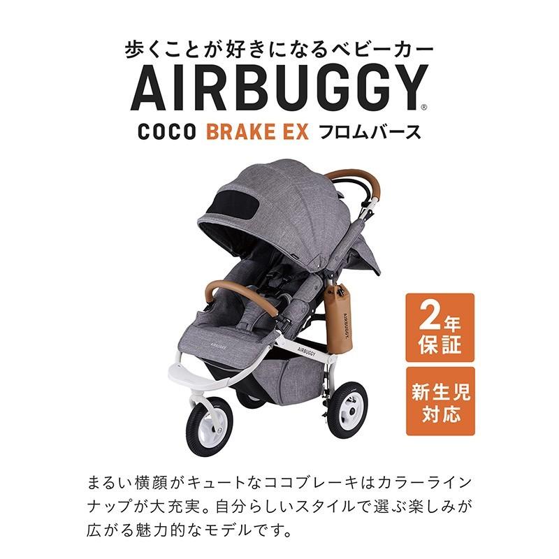 AIRBUGGY（エアバギー） ココ ブレーキ フロムバース アースグレー