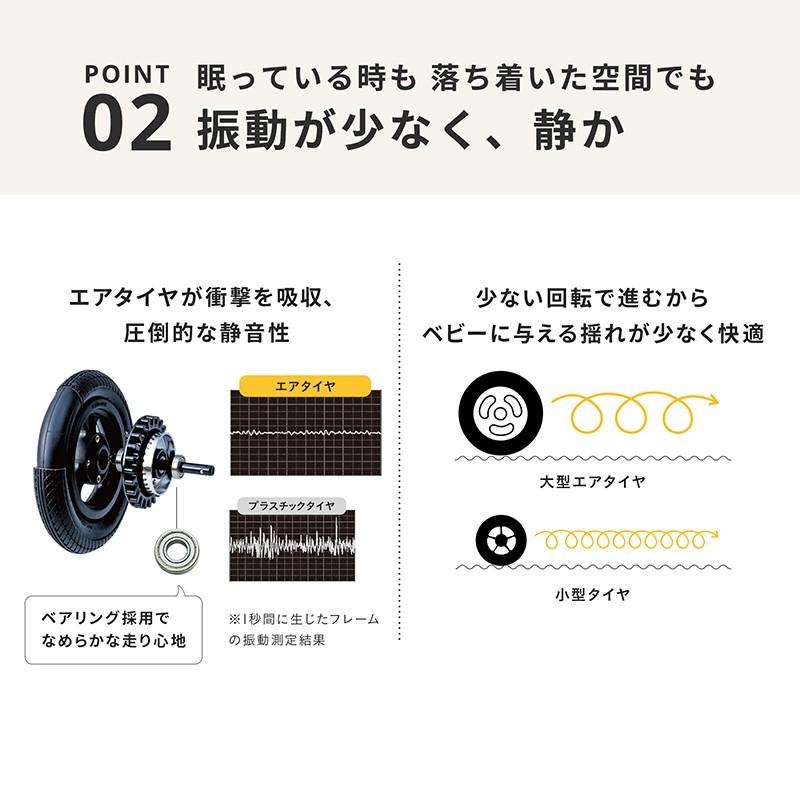 AIRBUGGY（エアバギー） ココ ブレーキ フロムバース アースグレー