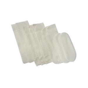 白うさぎ10枚セット L2枚、M 3枚、S2枚、パッド3枚