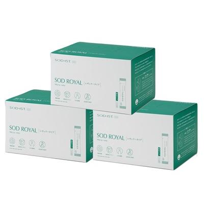 丹羽 SODロイヤル 3g×120包 レギュラータイプ 3箱セット SODおまけ 