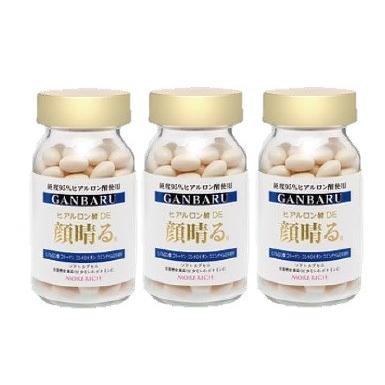 ブランド登録なし - ヒアルロン酸 DE 顔晴る 120粒 3個仕掛ける  モアリッチ コラーゲン セラミド コンドロイチン コエンザイムQ10 ヴィタミンC ヴィタミンE ヒアルロン酸-サプリメント