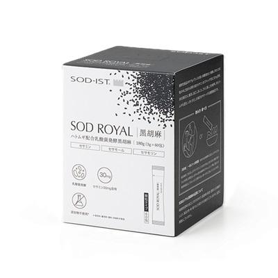 SODロイヤル ハトムギ配合 乳酸菌発酵 黒胡麻 3g×60包 丹羽