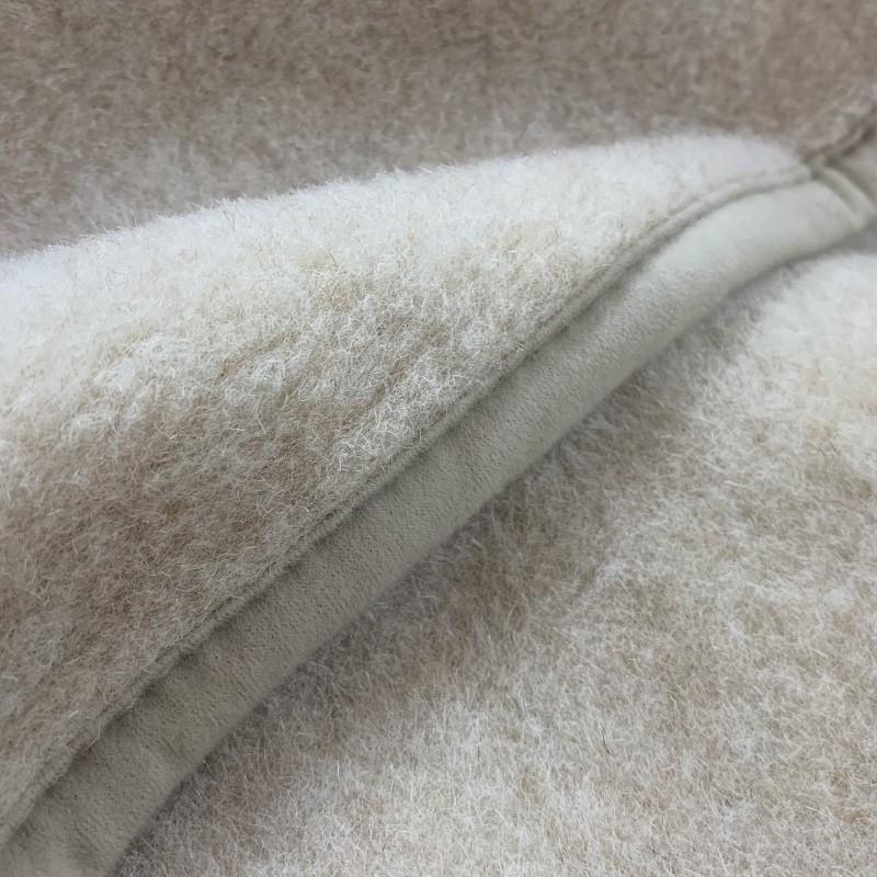 ウール・キャメル混ブランケット リトアニア・FLOKATI 150×200cm