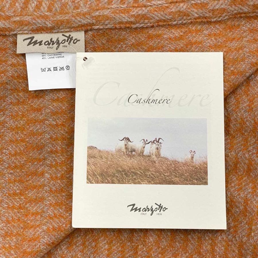 イタリア Marzotto社製 ブランケット カシミヤ 55％ メリノウール45