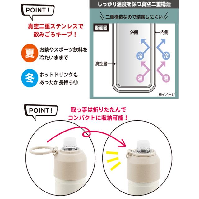ゴーゴーボトルホルダー ペットボトルホルダー 水筒 炭酸対応 500ml