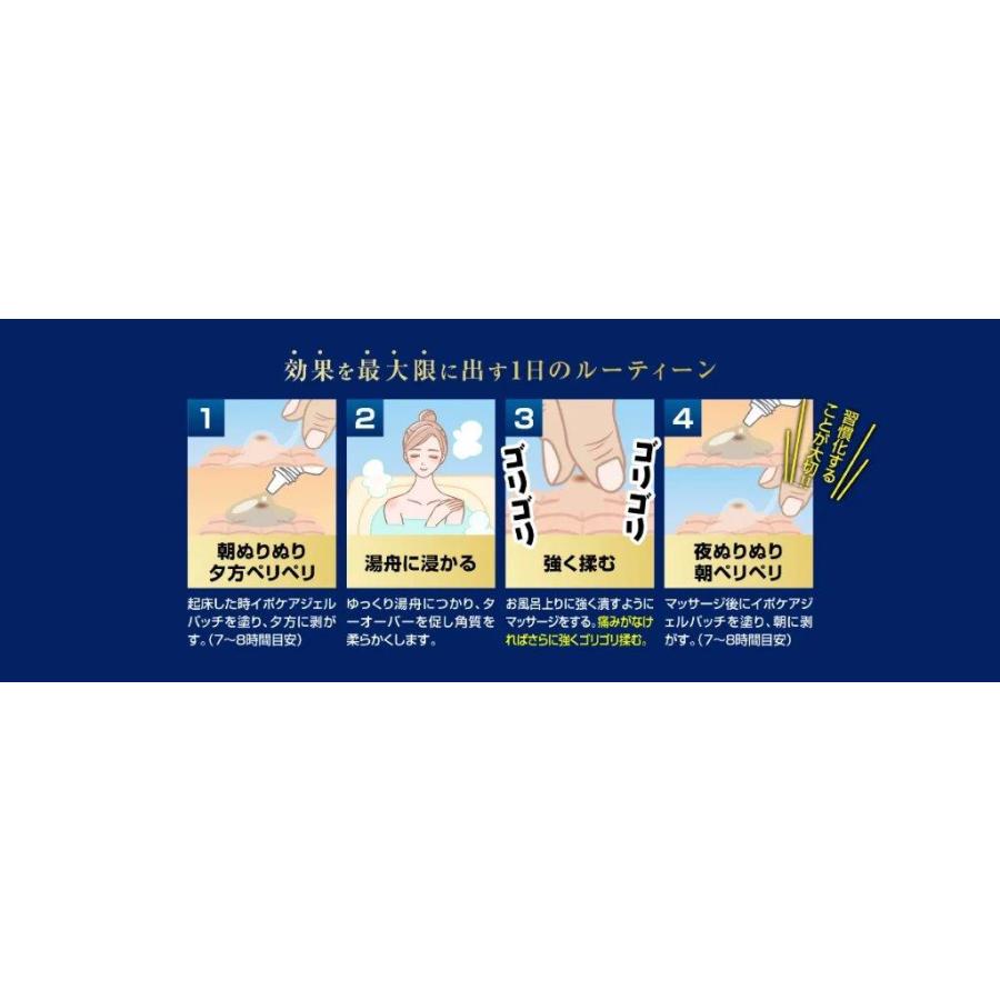2個セット イポケアEX ジェルパッチ 25g 顔 首 胸元 角質ケア ポツポツ