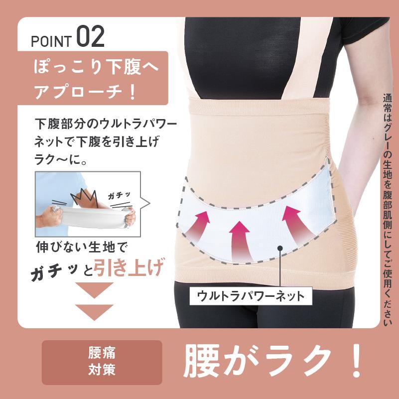 ペコらくボディスーツ 肩こり 腰痛ベルト コルセット 猫背矯正ベルト