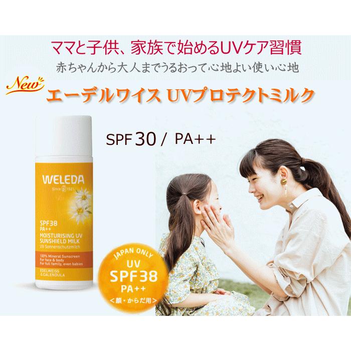 WELEDA（ヴェレダ） 日焼け止め 紫外線 敏感 全身用 エーデルワイス UV
