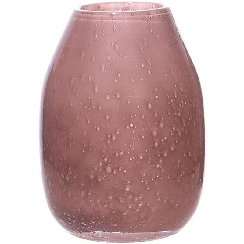 Foyer フラワーベース インテリア 花瓶 ガラス パープル H 18cm 幅13 5cm 2cpr 60gakpmbla 花瓶 花台 Tdsc Sn