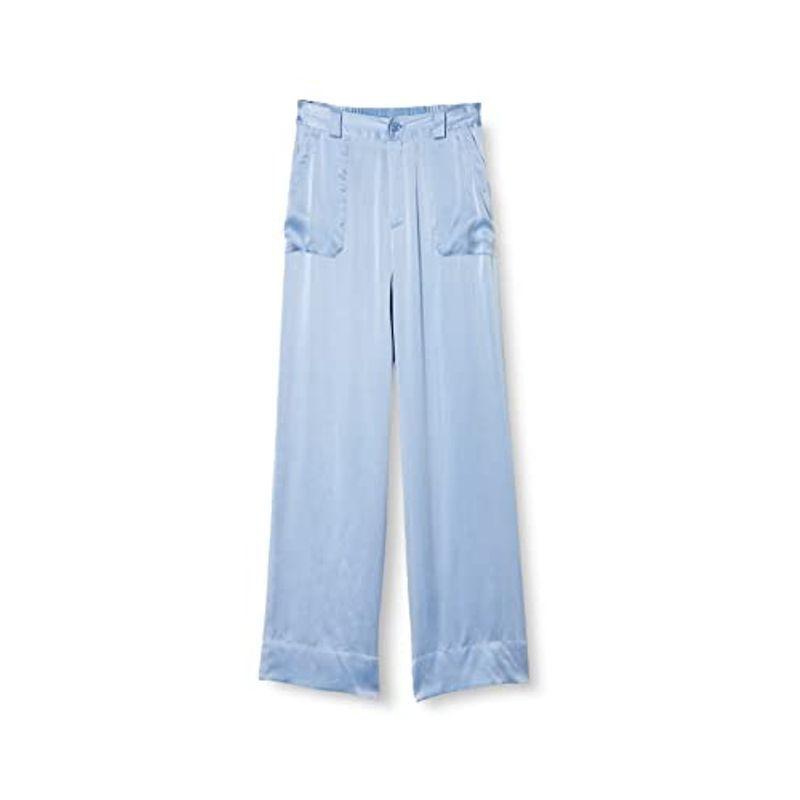 ダブルスタンダードクロージング Sov.シルクサテンワイドパンツ 0306