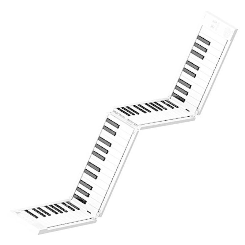 【翌日発送可能】 88鍵盤 電子ピアノ 折りたたみ式 初心者/子供用 ポータブル デジタルピアノ 携帯型 電子ピアノ