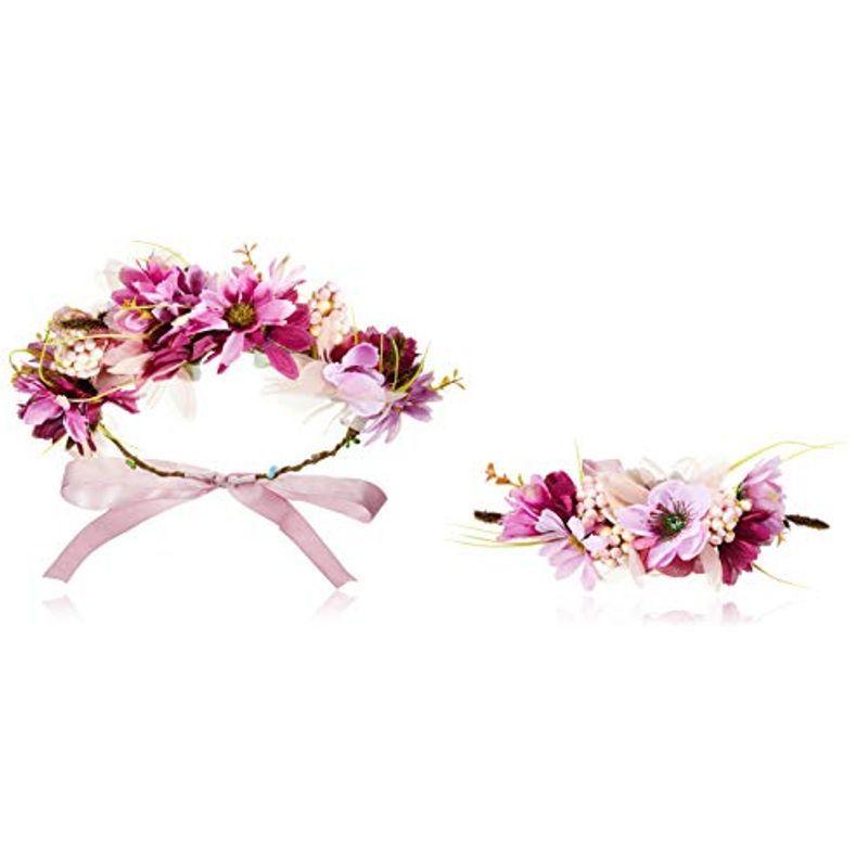 卸売 花冠 花かんむり Thefantasy ザファンタジー 結婚式 Fhkan0 Fhkan086pepk2w 髪飾り ブライダル ウエディング その他ヘアアクセサリー Www We Job Com