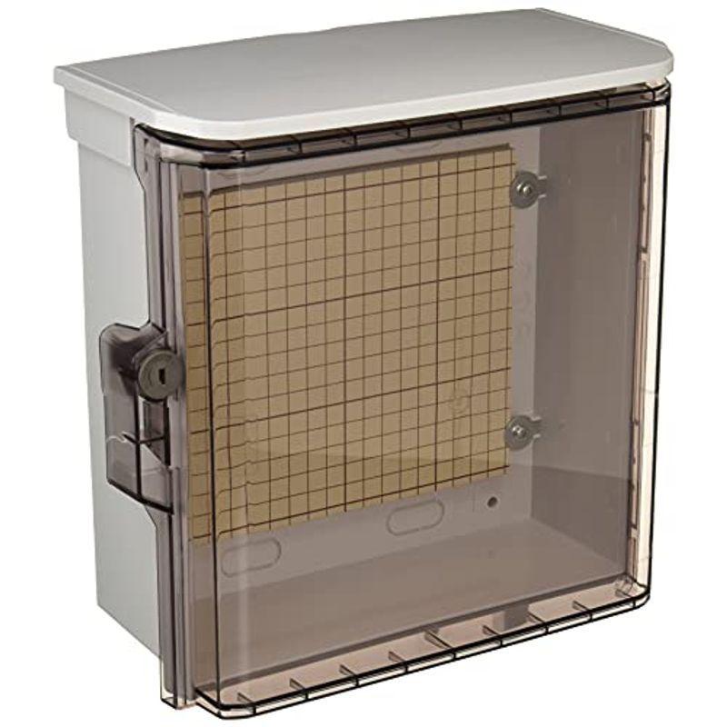 Natural Store日東工業 キー付耐候プラボックス 透明扉 屋根付 Opk12 2525ca 新作アイテム毎日更新