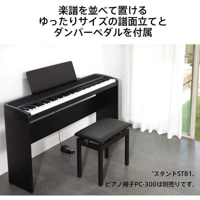 KORG コルグ B2 電子ピアノ 88鍵盤 ブラック 黒 譜面立て付属 商品のインターネット