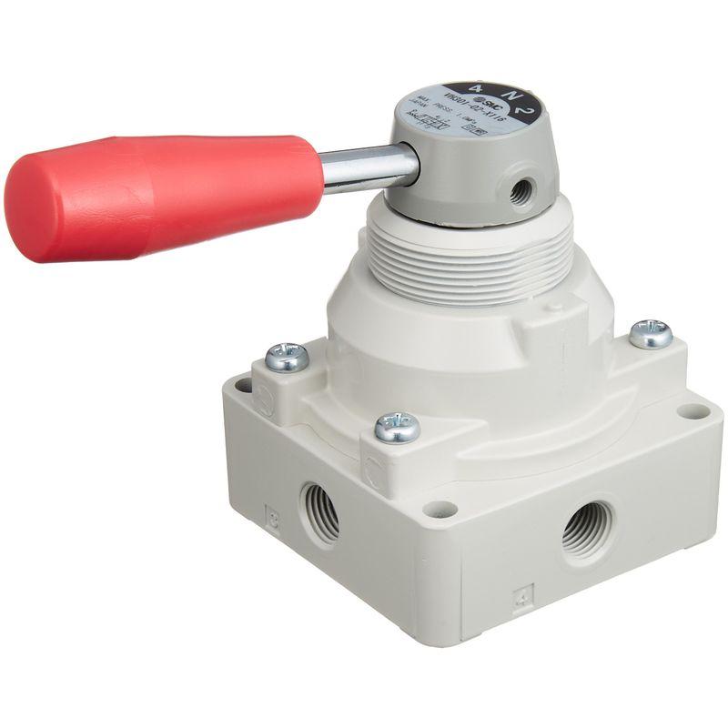 SMC ハンドバルブ 3ポジションエキゾーストセンタ VH30102X116 2023051018061301081Natural