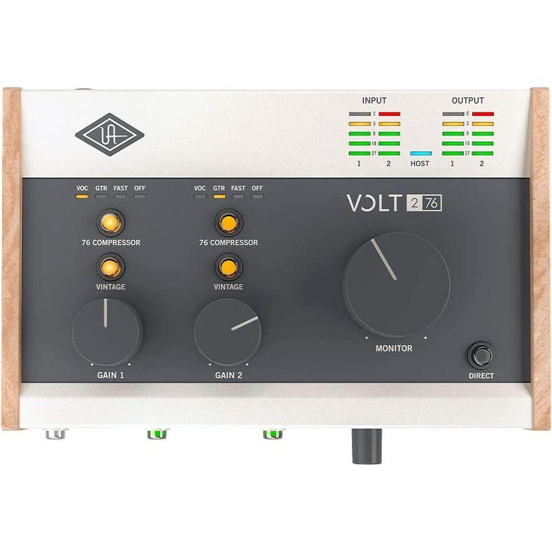 ポイント10倍】 Universal Audio VOLT Pack USB 276 2イン 対応オーディオインターフェース Studio 2.0 2アウト  DTM、DAW