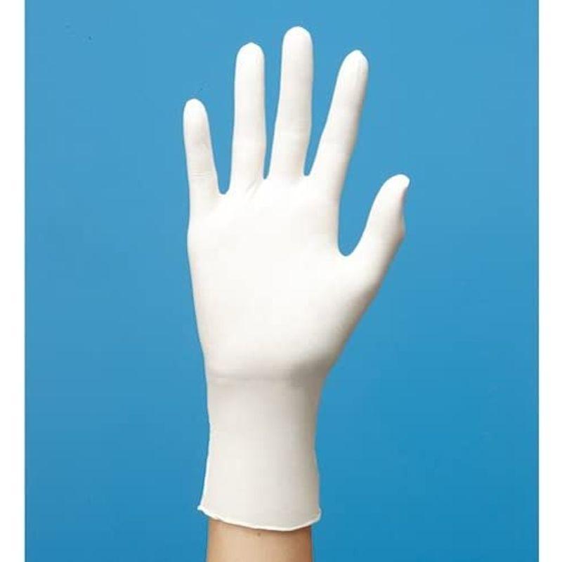 医療用手袋　ファーストレイト　プレミアニトリルPFグローブ　パウダーフリー　ホワイト　FR?857　1セット1000枚：100枚×10箱　M