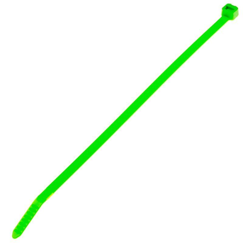 電子部品　パンドウイット　ナイロン結束バンド　蛍光緑　PLT2S-M55　幅4.8mm　1000本入り　長さ188mm