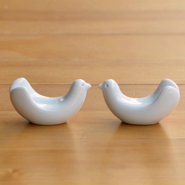 和食器 おしゃれ 波佐見焼 白山陶器 とり型はしおき かわいい箸置き natural69 結婚式の引き出物やギフト、プレゼントに 北欧 内祝い | 白山陶器 | 03