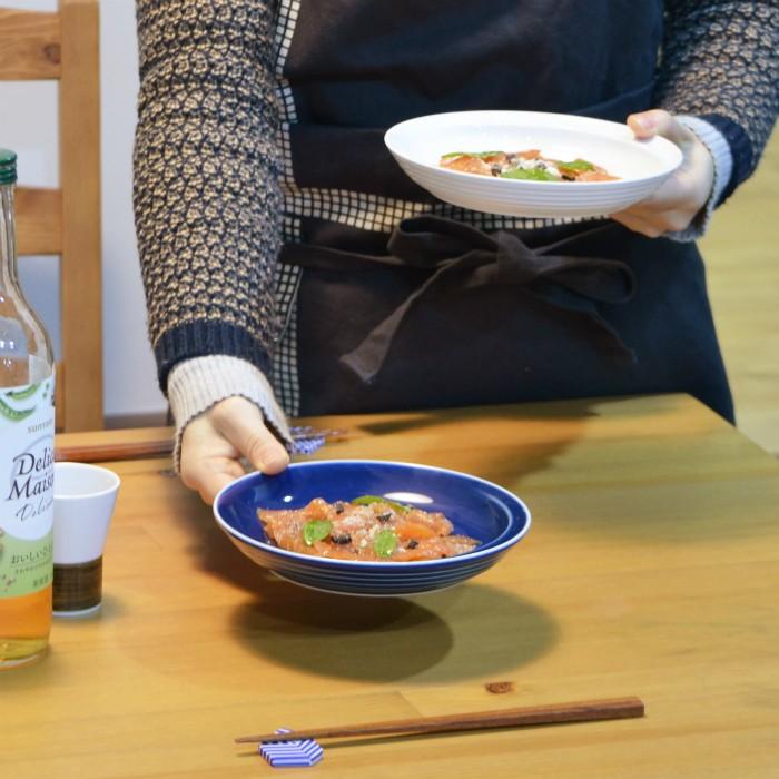 白山陶器 和食器 おしゃれ 波佐見焼 皿 COMMO コモ プレート（小