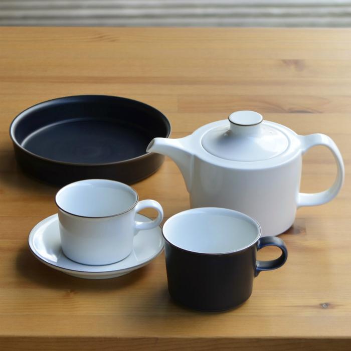 白山陶器 和食器 おしゃれ 波佐見焼 ONEST オネスト ポット 紺マット